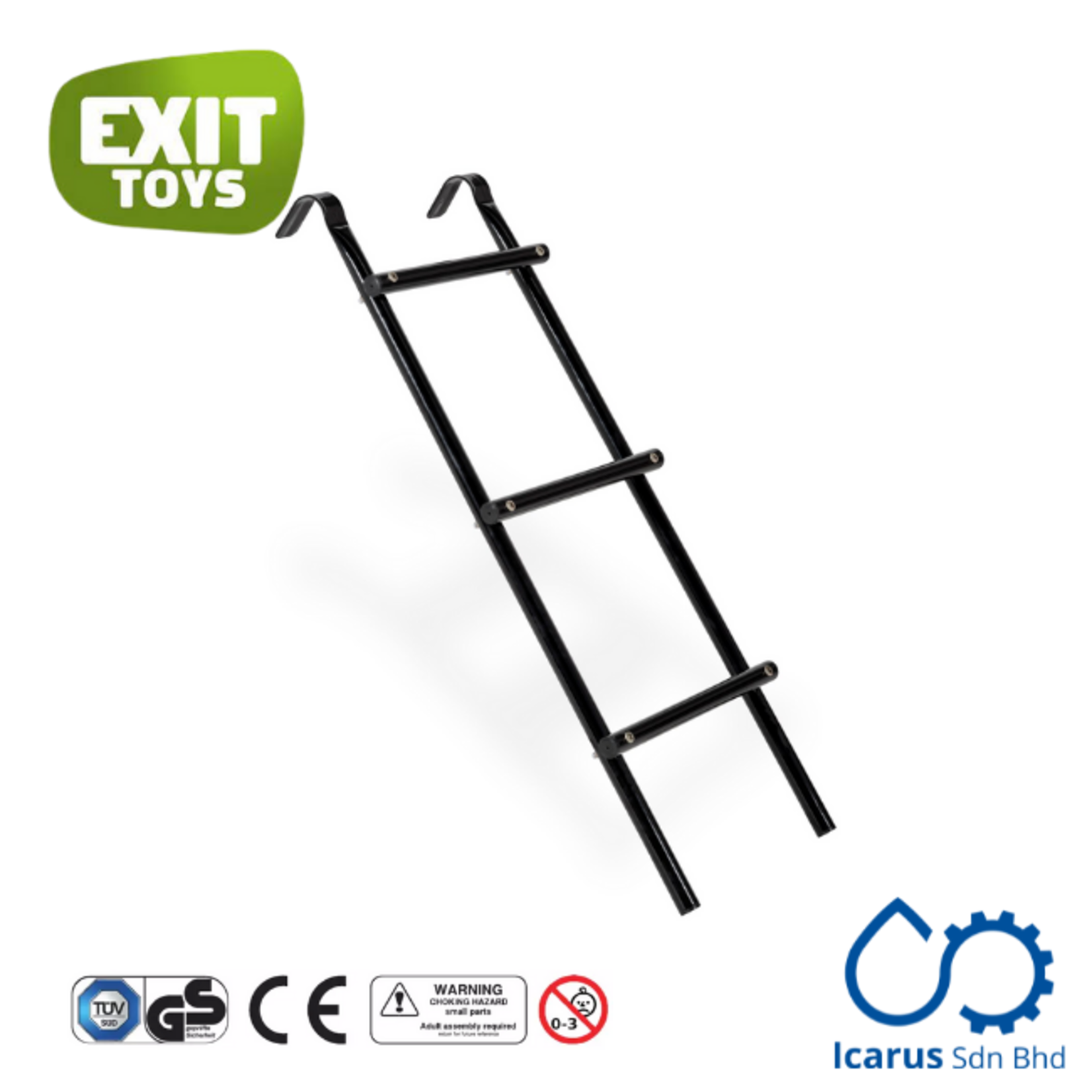 EXIT Toys Economy Trampoline Ladder for Frame Height 70-95cm