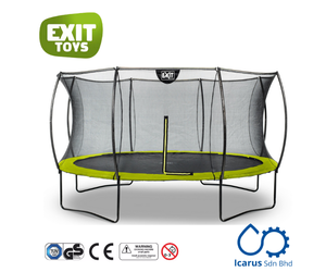 Housse 244x427cm pour trampolines enterrés niveau sol - Exit Toys