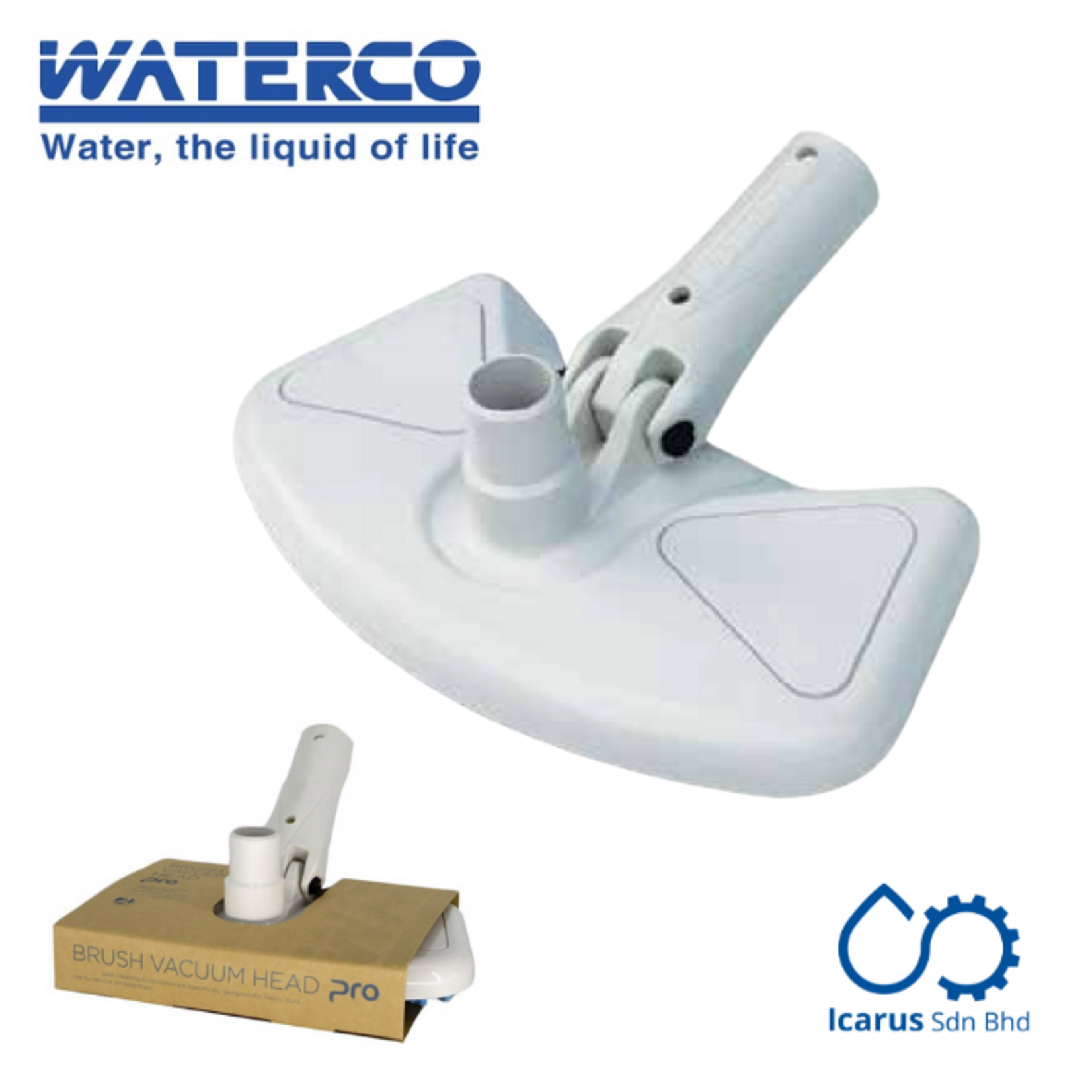 Waterco Brush Vacuum Head PRO, 12 inch