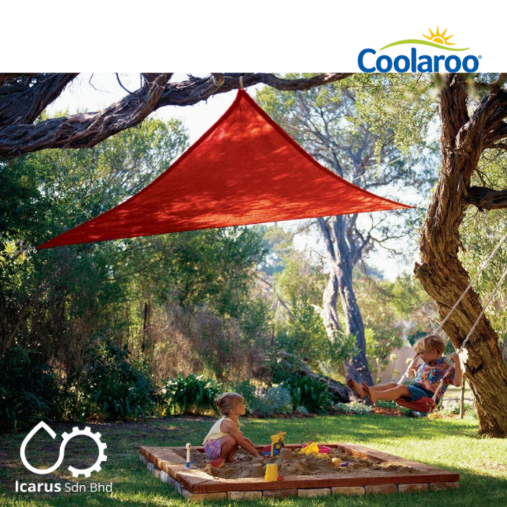 Coolaroo Triangle Party Sail 3 m