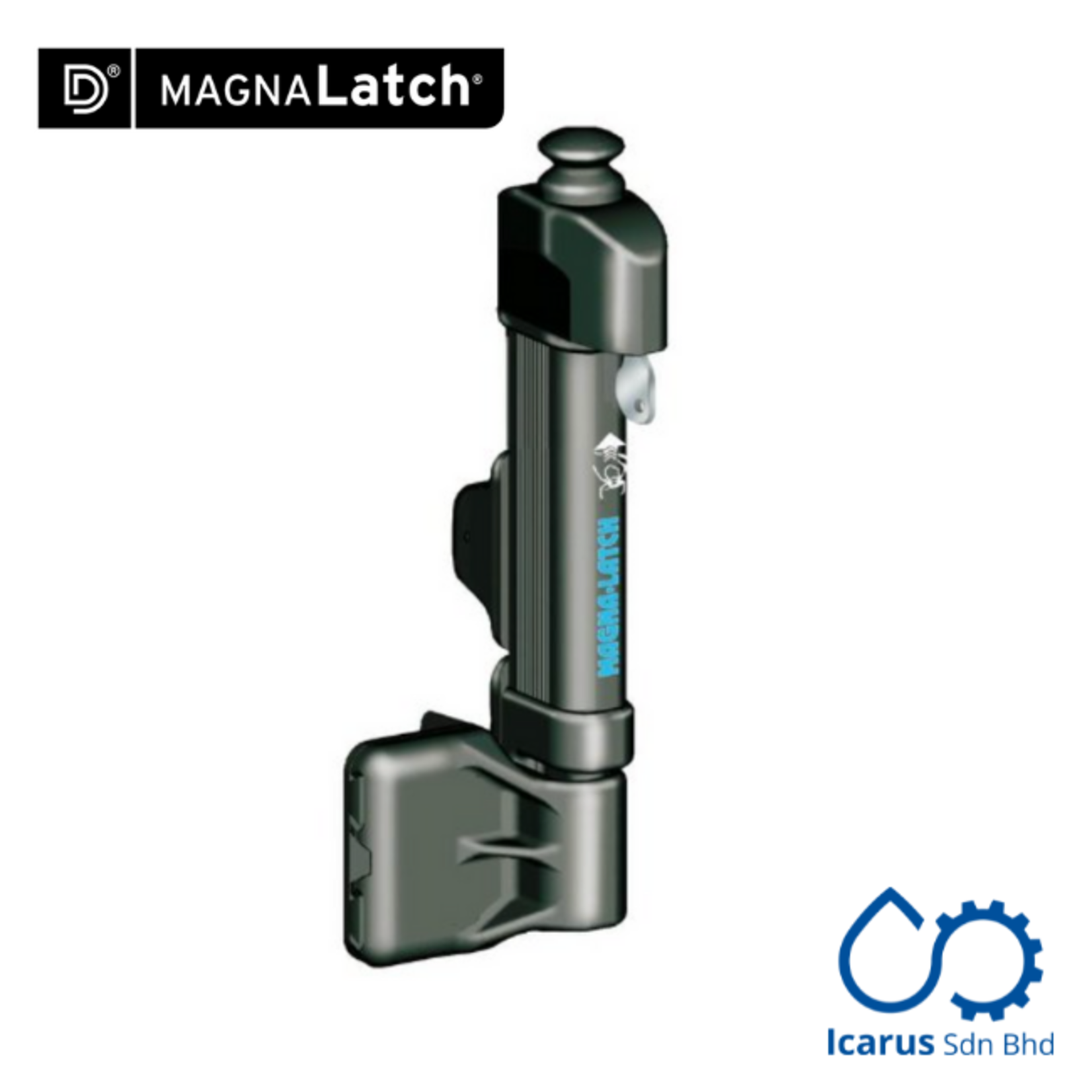 D&D Technologies Magna Latch Vertical Pull Series 2-Adjustable