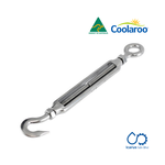 Coolaroo Turnbuckle 10 mm, Stainless Steel Marine Grade 316