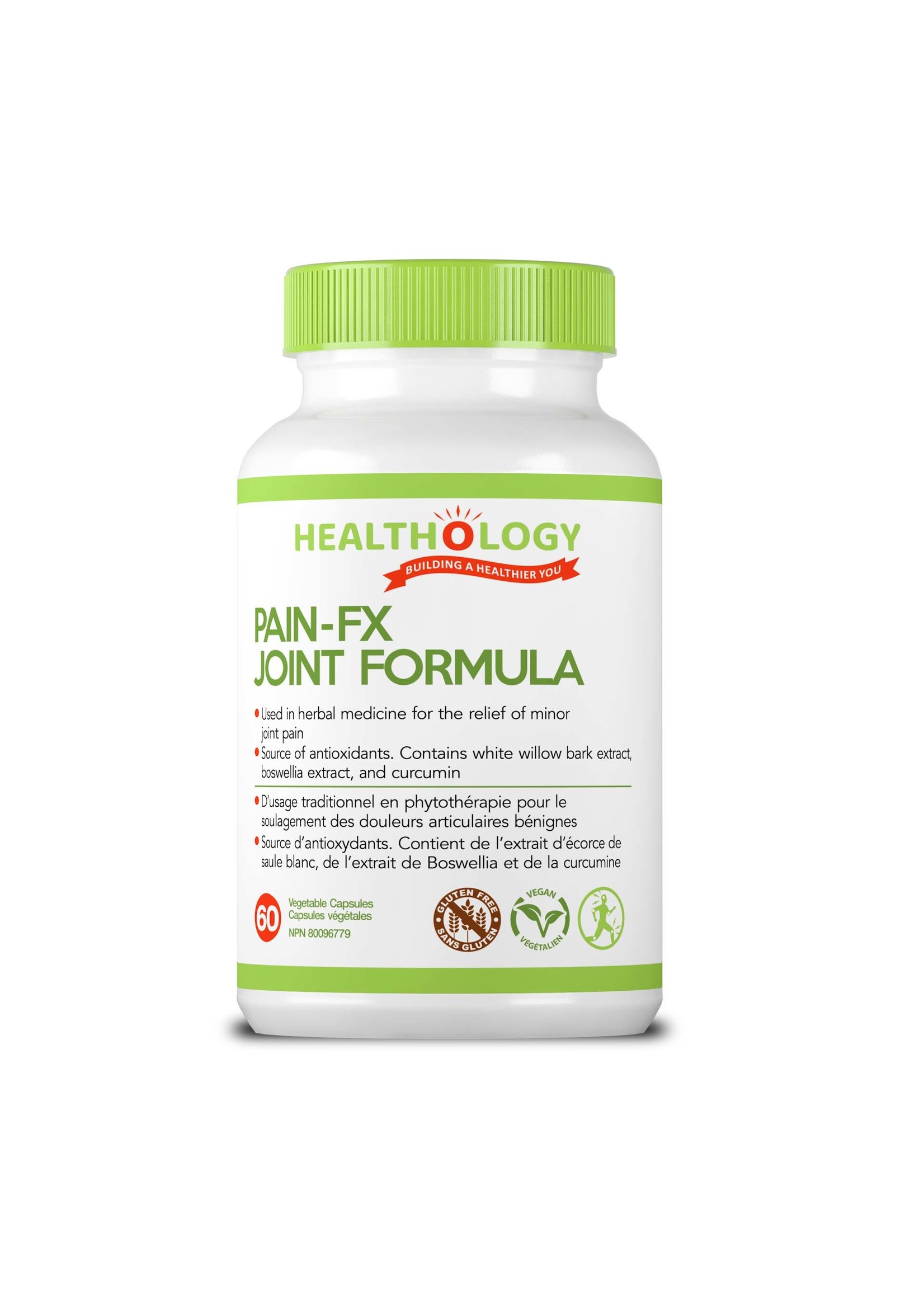 Healthology Healthology Pain-FX Joint Formula 60 Veg Capsules