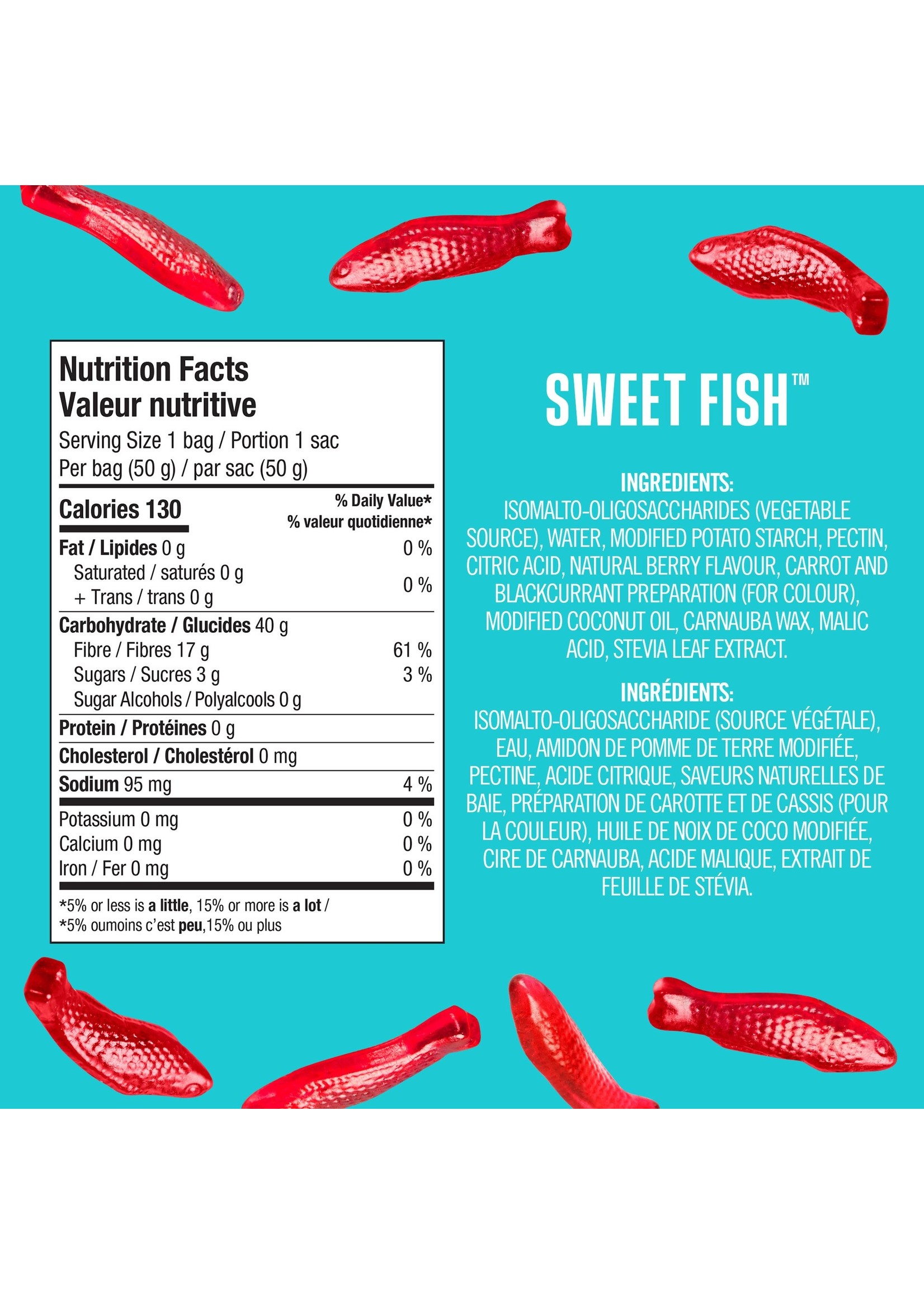SmartSweets Food - Smart Sweets Fish 50g
