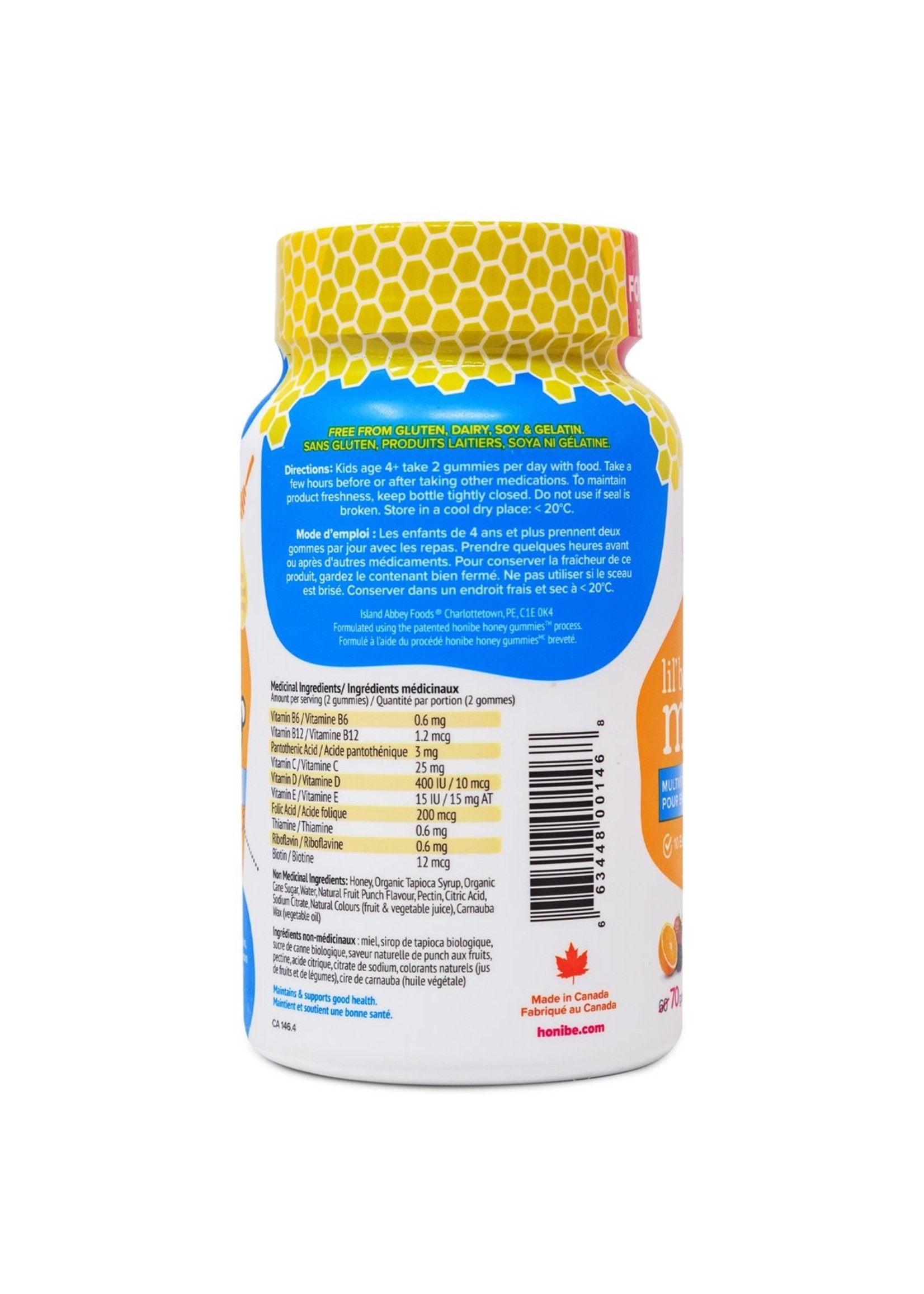 Honibe Kids - Honibe  Kids  Complete Multivitamin 60ct