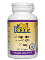 Natural Factors Natural Factors Ubiquinol Active CoQ10 100mg