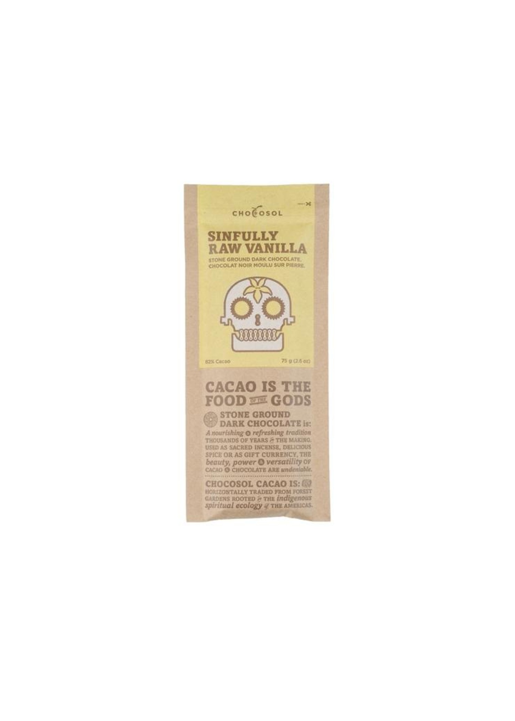 Chocosol Food - Sinfully Raw Vanilla Chocosol