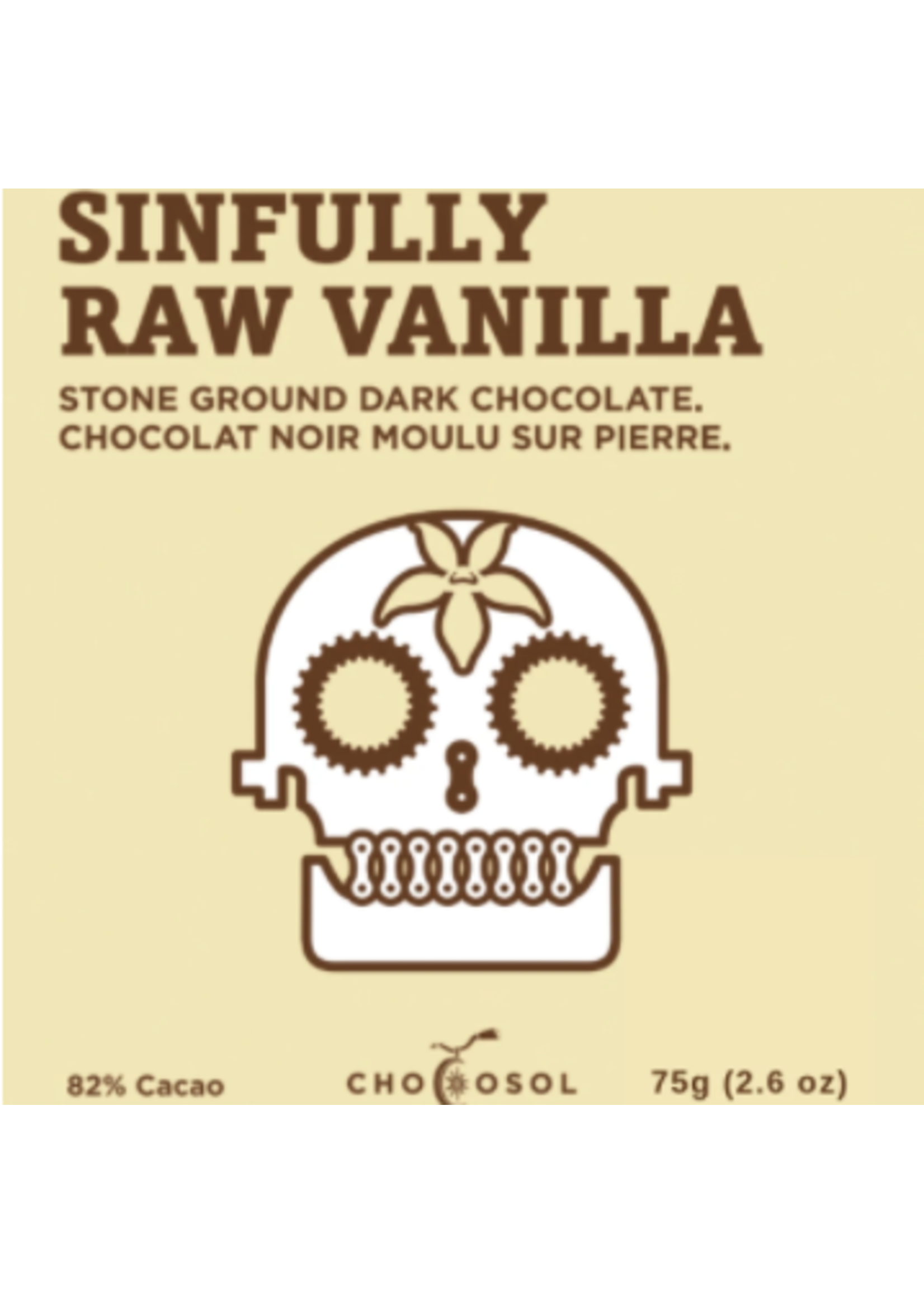 Chocosol Food - Sinfully Raw Vanilla Chocosol