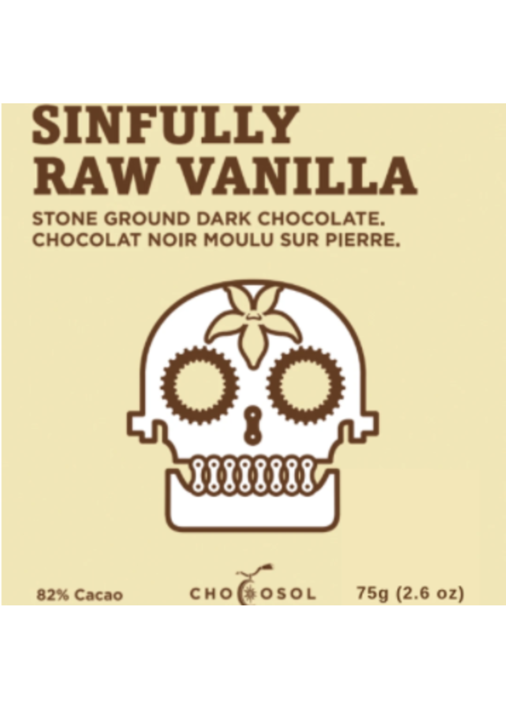 Chocosol Sinfully Raw Vanilla Chocosol
