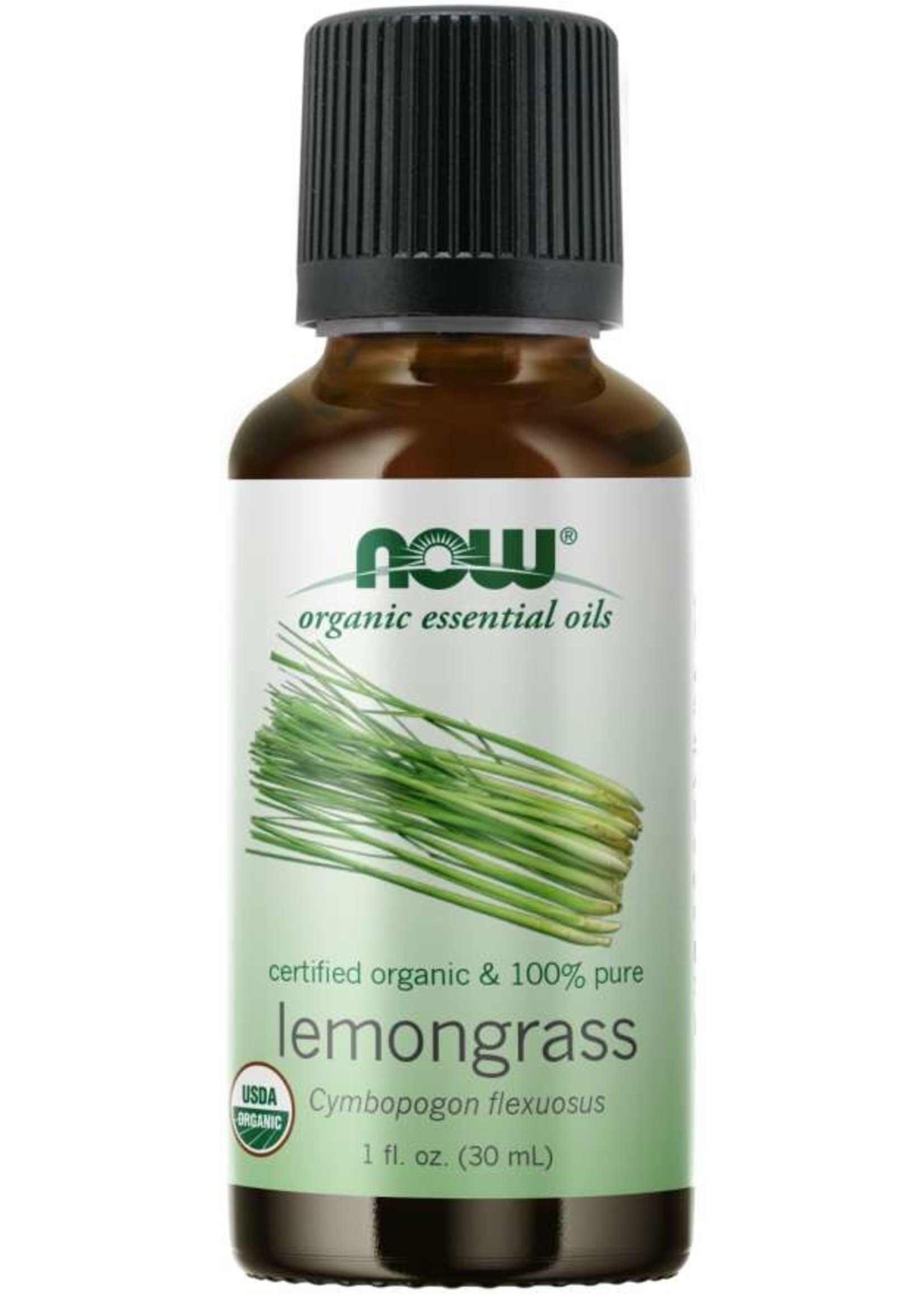 Now Now Organic 100% Lemongrass Essential Oil 30ml