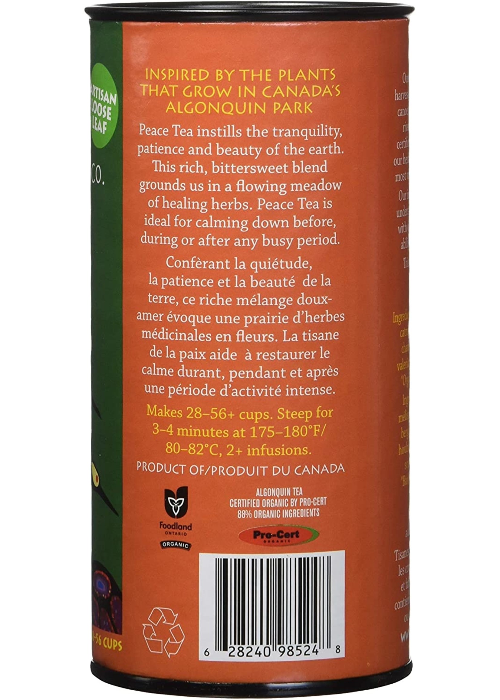 Food - Algonquin Organic Peace Tea 28g