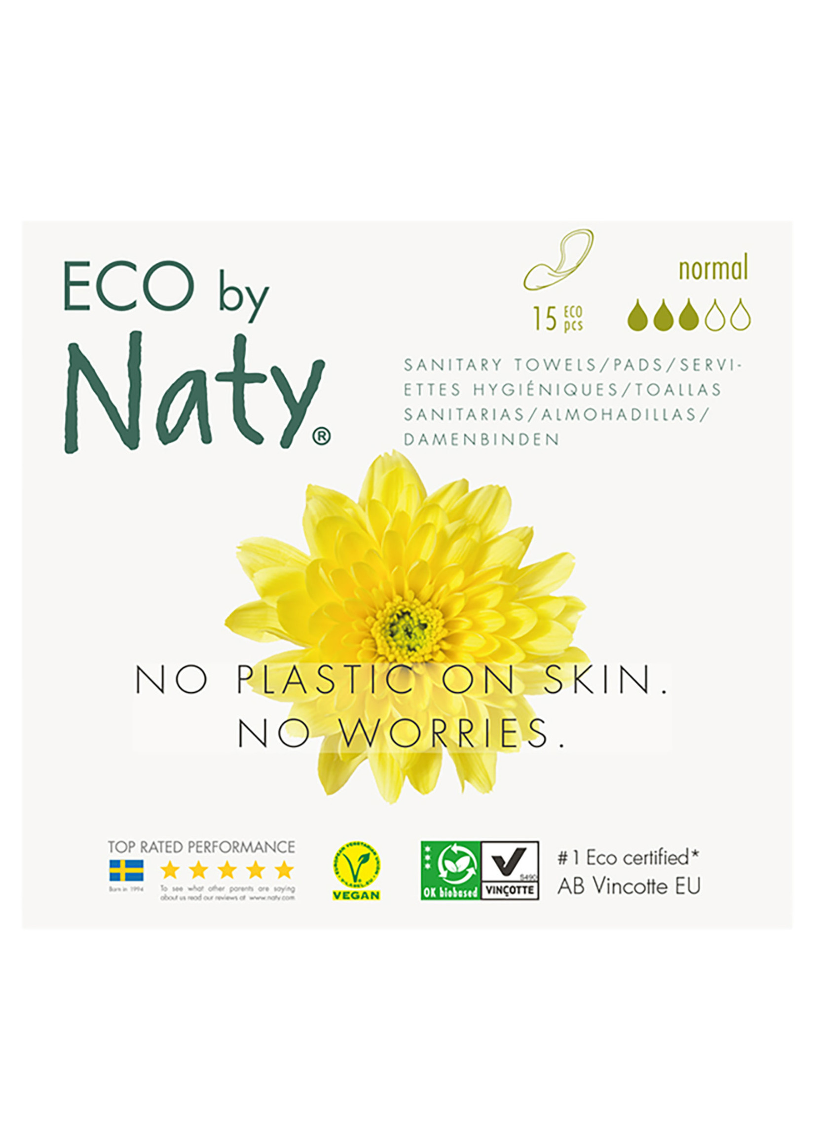 Eco by Naty Thin Pads - Normal