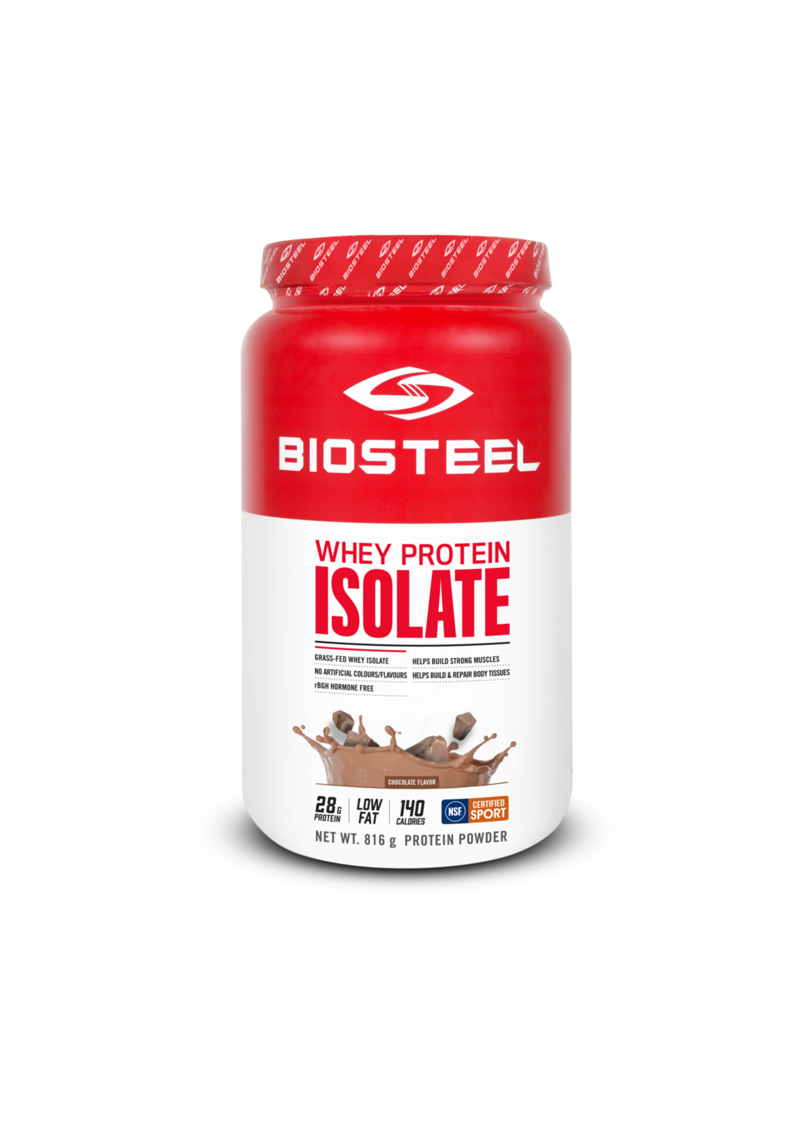 BIOSTEEL- Whey Protein Isolate 816g 24 servings