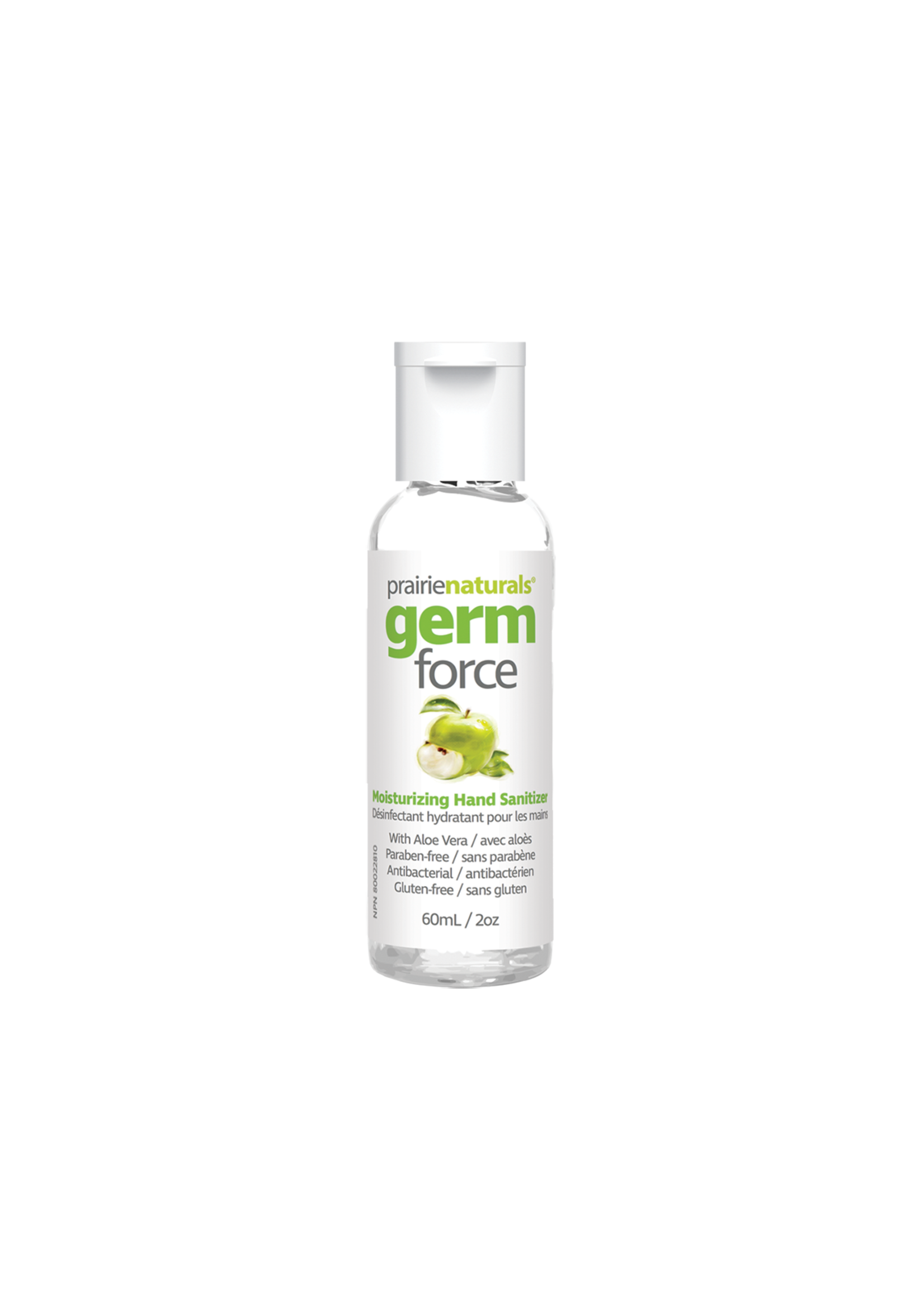 Prairie Naturals  Germ-Force Hand Sanitizer Green Apple  60mL