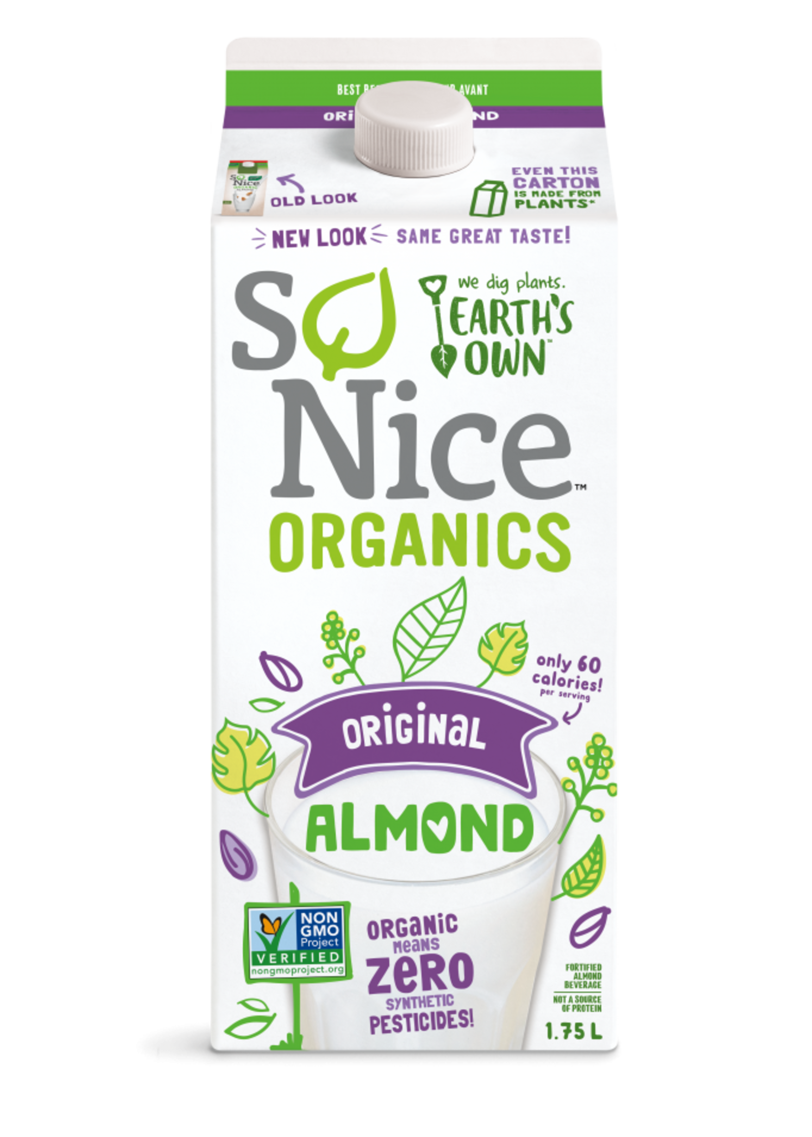 So Nice Organic Almond Milk Unsweetened