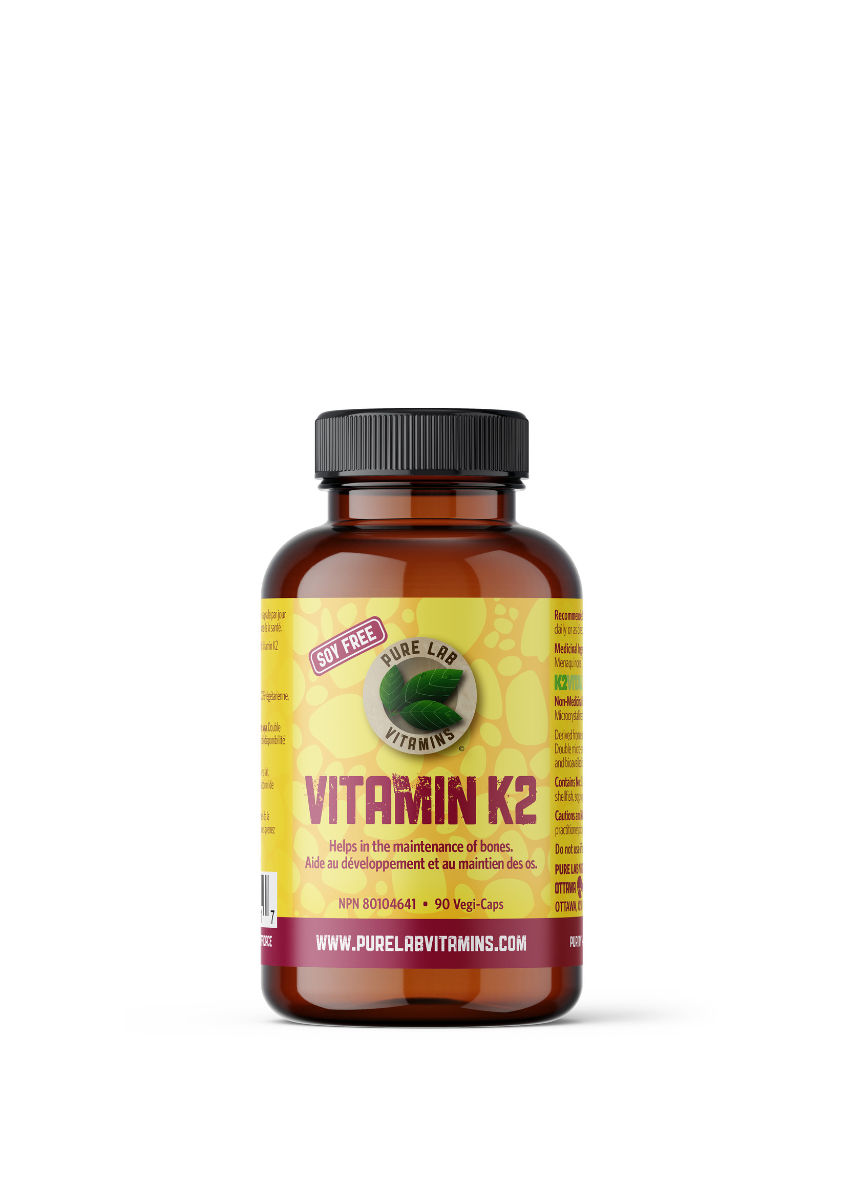 Pure lab Pure Lab Vitamins Vitamin K2-MK7 90 Veg Capsules