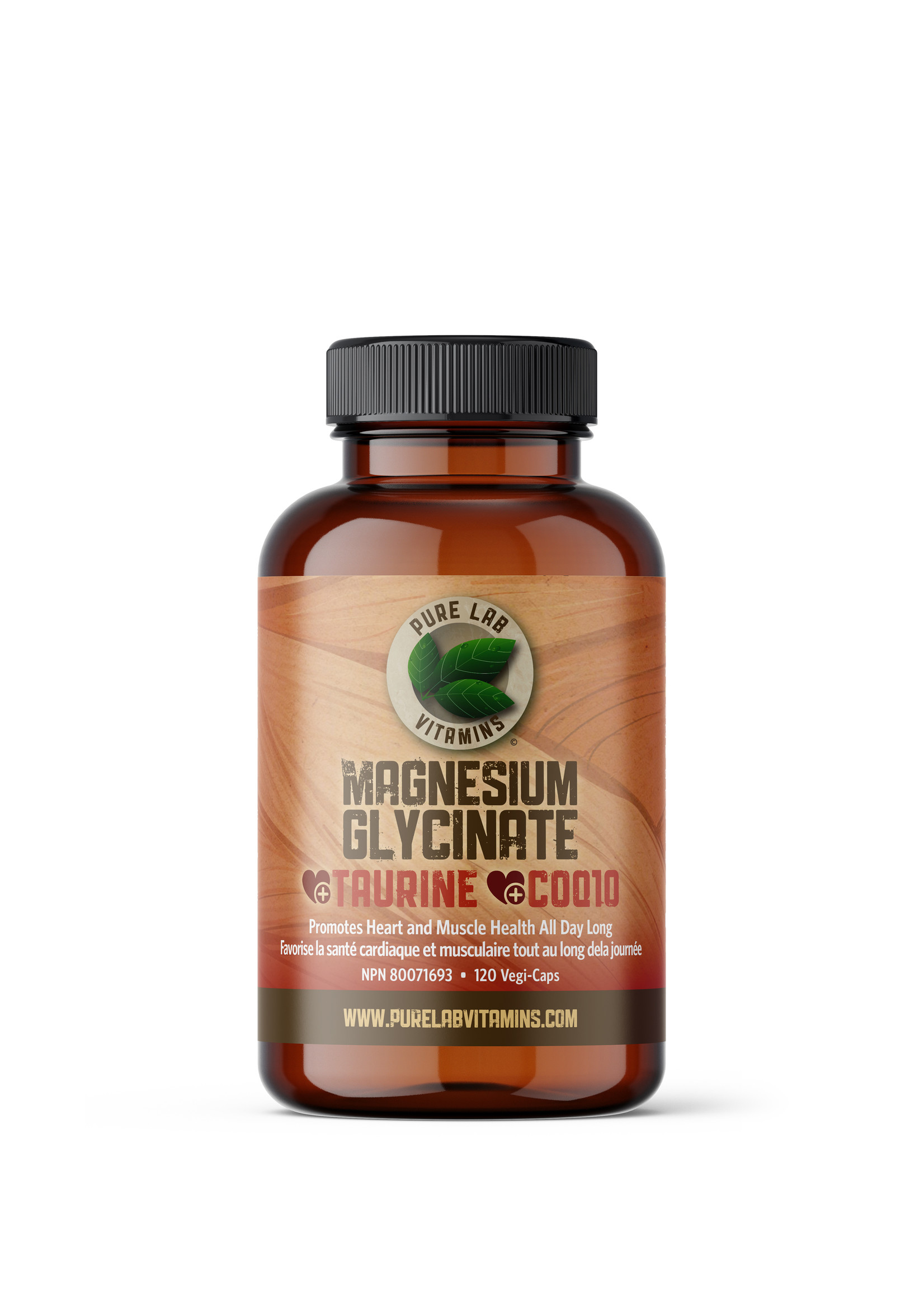 Pure lab Pure Lab Vitamins Magnesium+Taurine+CoQ10 120 Veg Capsules