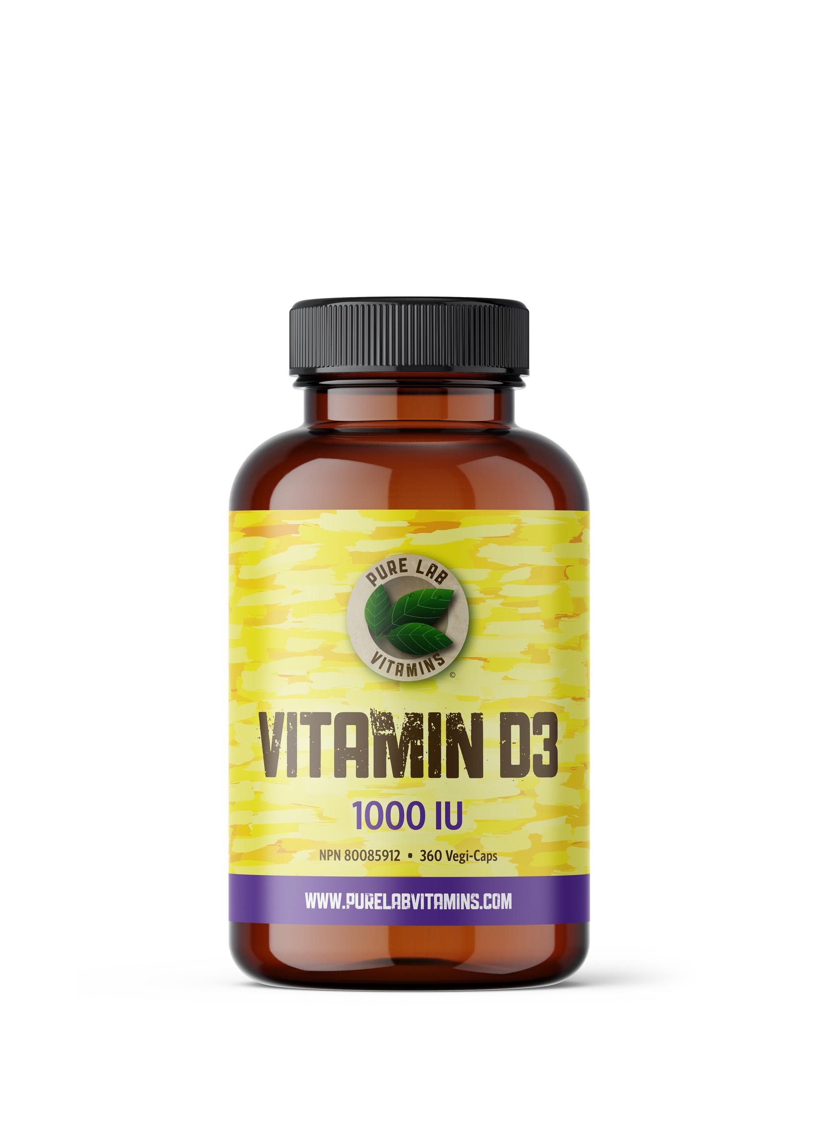 Pure lab Pure Lab Vitamins Vitamin D3 1000IU 360 Veg Capsules