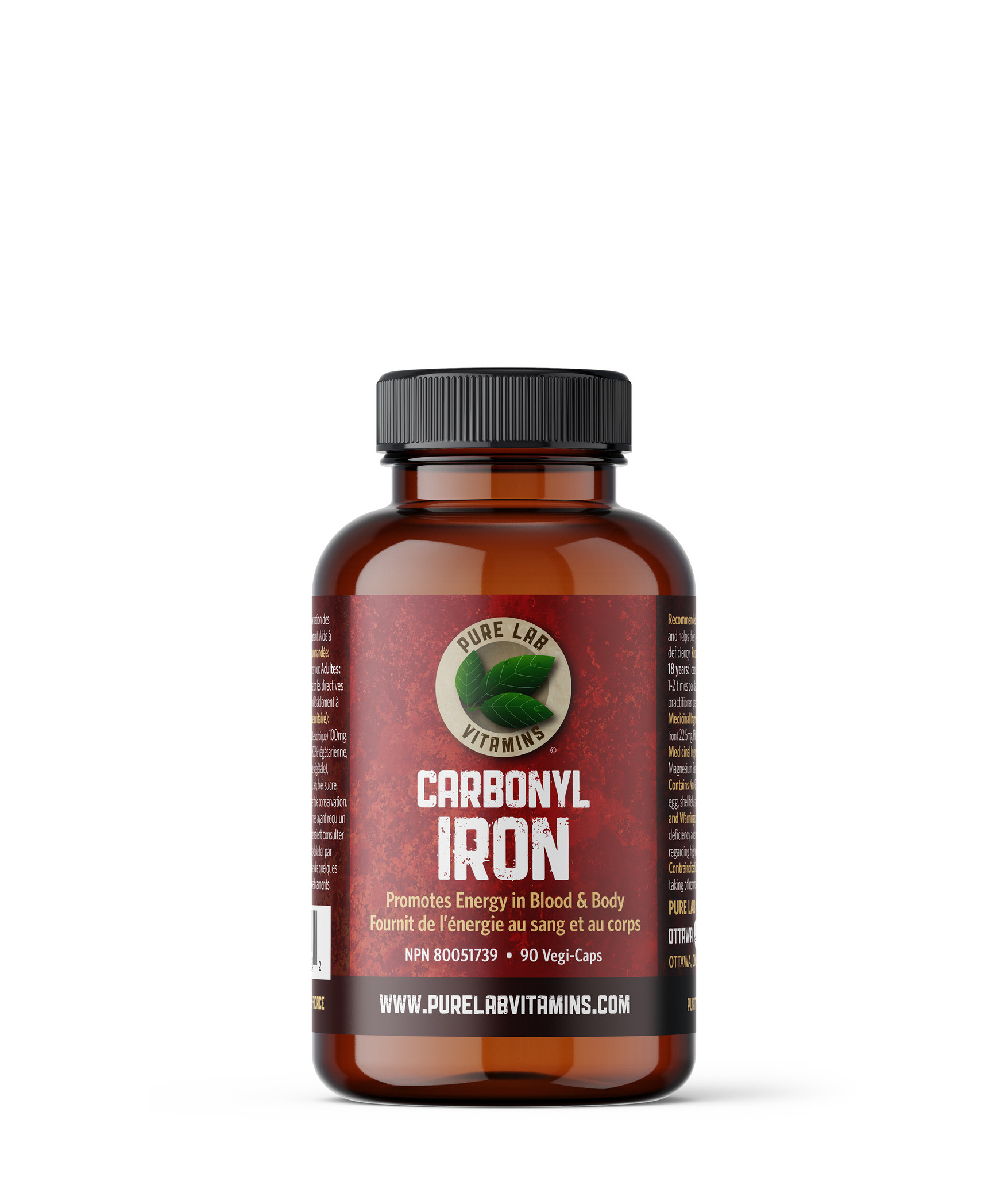 Pure Lab Carbonyl Iron Up Wellness Market