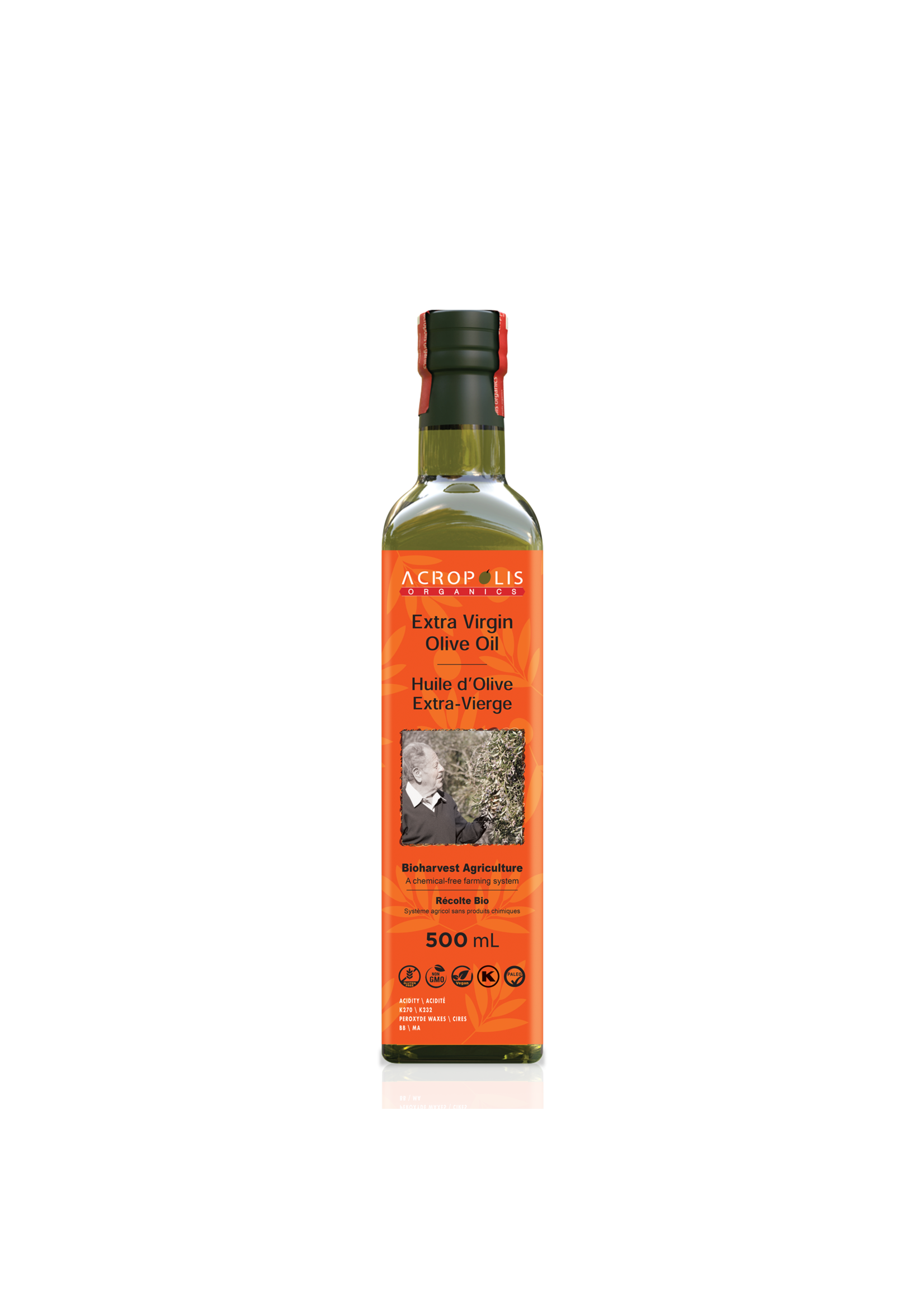 Acropolis Acropolis Organics Extra Virgin Olive Oil 500mL