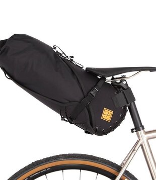 SADDLE BAG - Black, 14 Litres