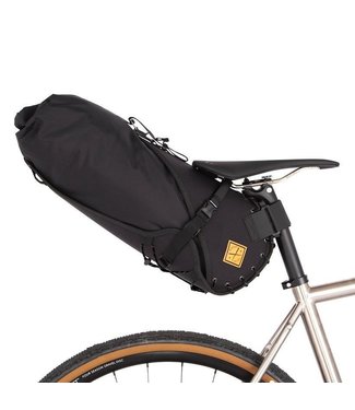 RESTRAP SADDLE BAG - Black, 14 Litres