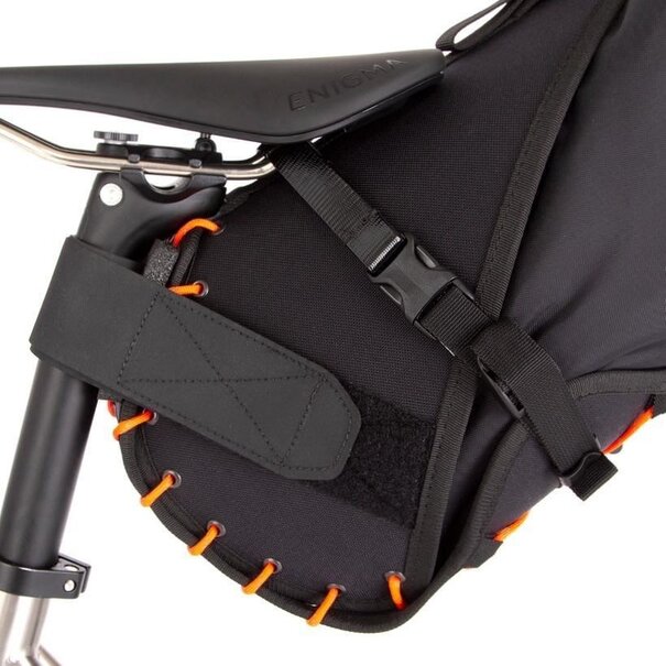 RESTRAP SADDLE BAG - Black, 14 Litres