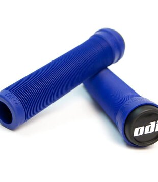 Soft Longneck Flangeless, Grips, 135mm, Blue