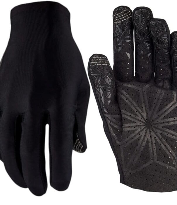 SUPACAZ SupaG Long Finger Gloves, Blackout, Medium