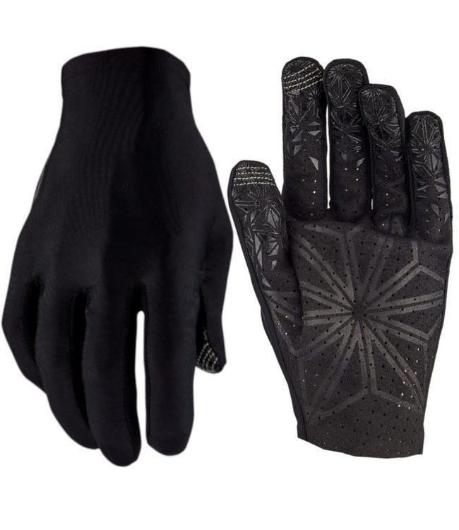 SUPACAZ SupaG Long Finger Gloves, Blackout, Medium
