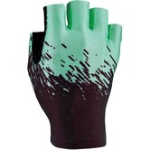 SupaG Short Road Gloves, Black/Celeste