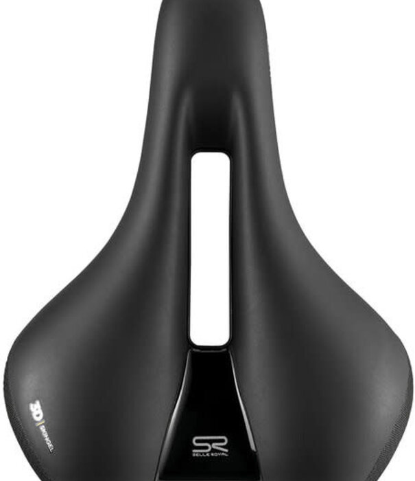 Selle Royal Ellipse Moderate, Saddle, 261 x 198mm, Women, 475g, Black
