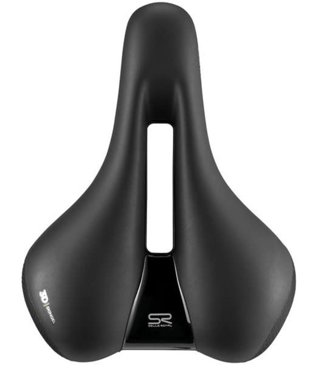 Selle Royal Ellipse Moderate, Saddle, 261 x 198mm, Women, 475g, Black