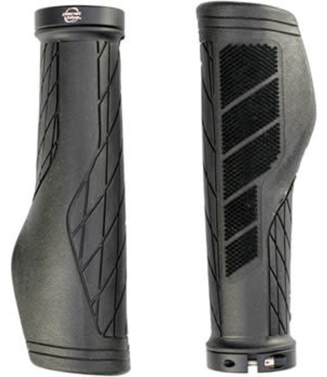 Happy Hands Grips E Grip - Lock-On Ergonomic Black