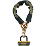 Mastiff 8019 Chain Lock 1100 x 10mm Black/Yellow 1100mm