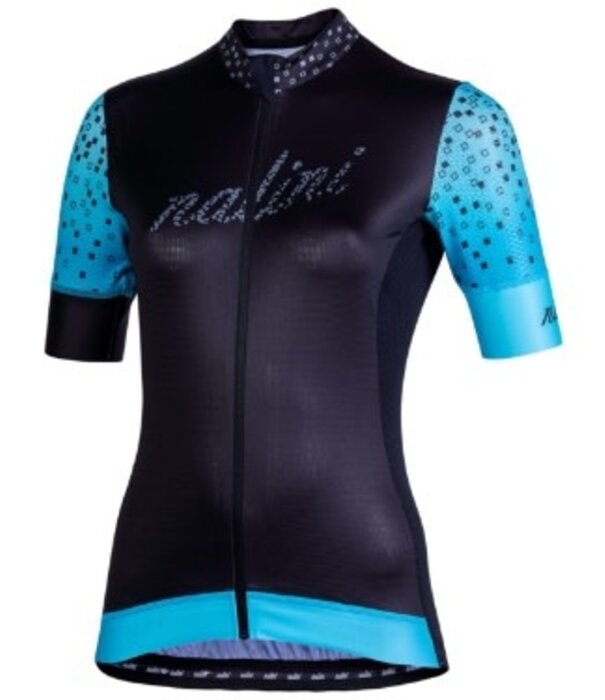 NALINI AIS Stilosa 2.0 Short Sleeve Jersey, Women, blk/blue, M