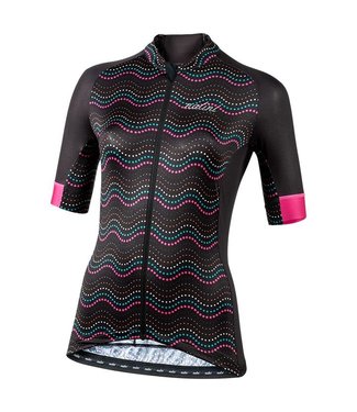 NALINI Beijing 2008 Short Sleeve Jersey, Black, S