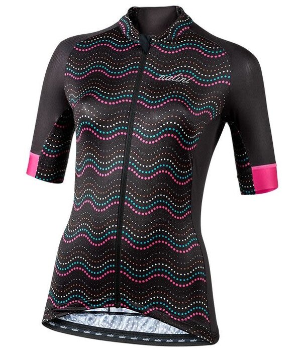 NALINI Beijing 2008 Short Sleeve Jersey, Black, S