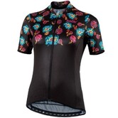 Turin 2006 Short Sleeve, Womens, Black/Floral M