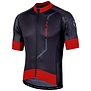 AIS Velocita 2.0 Short Sleeve Jersey, Black/Red, L