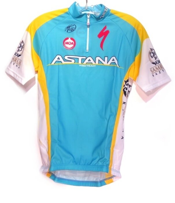 Moa Astana Pro Team, Short Sleeve Jersey, Mens