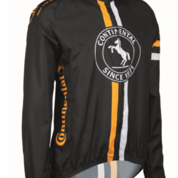 Continental Windshield Jacket - Black/Yellow