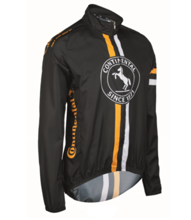 Continental Windshield Jacket - Black/Yellow