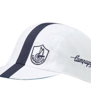 Cycling Cap - White/Blue