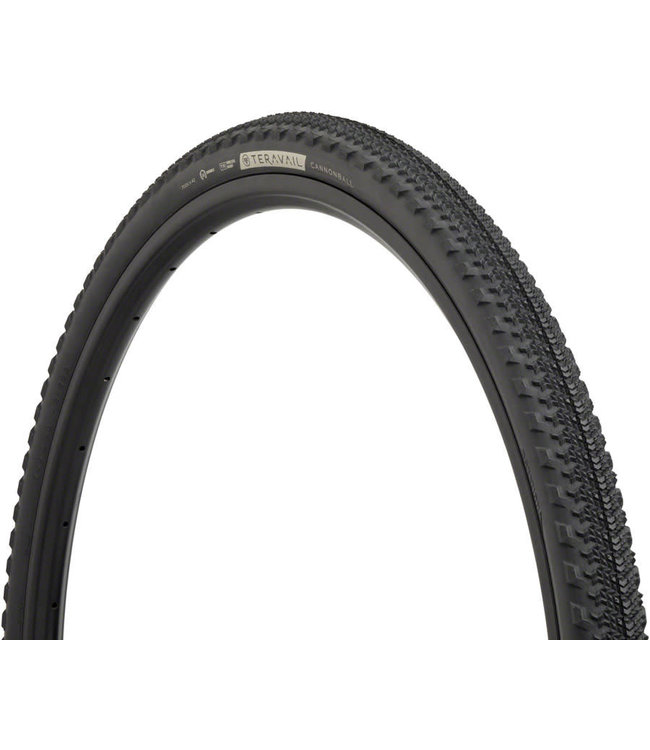 Teravail Cannonball Tire - 700 x 42 Tubeless Folding Black Durable