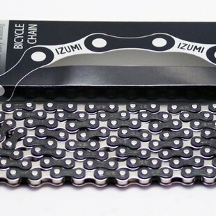 Chain 1/2 x 1/8 Standard - JET Black / Silver116L