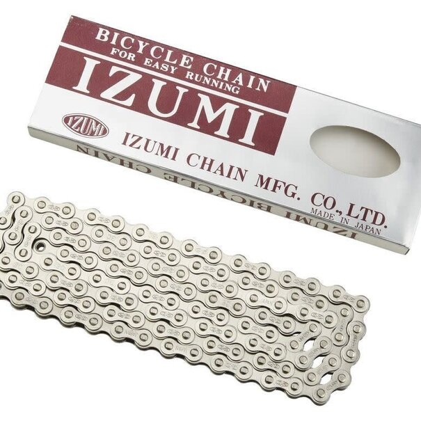 IZUMI Chain 1/2 x 1/8 Standard - Silver 116L