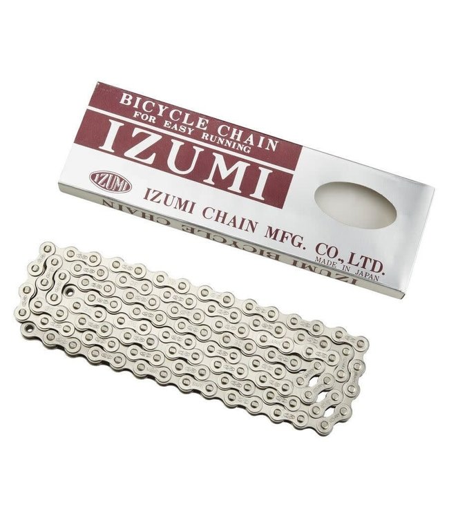 IZUMI Chain 1/2 x 1/8 Standard - Silver 116L