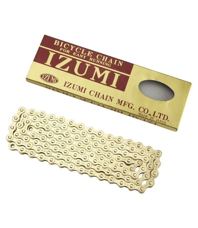 IZUMI Chain 1/2 x 1/8 Standard - Gold 116L