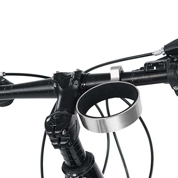 Handlebar mounted bottle holder